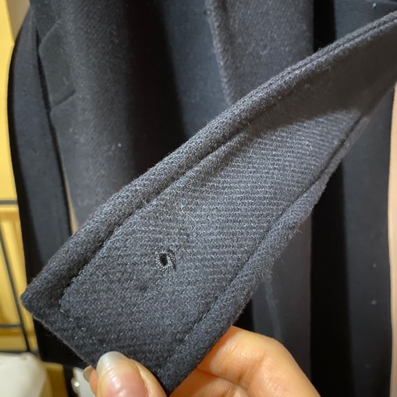 Italian wool coat Zara - Black size S - Picture 4 of 5